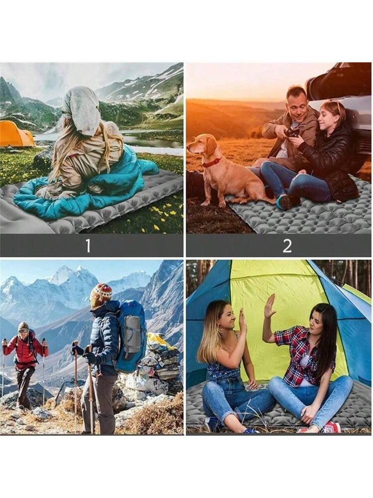 Materassino Autogonfiabile Da Campeggio Clefivie, 12 Cm Di Spessore Con Pompa A Pedale Integrata, Leggero E Portatile (820g) Per Trekking E Outdoor - 3