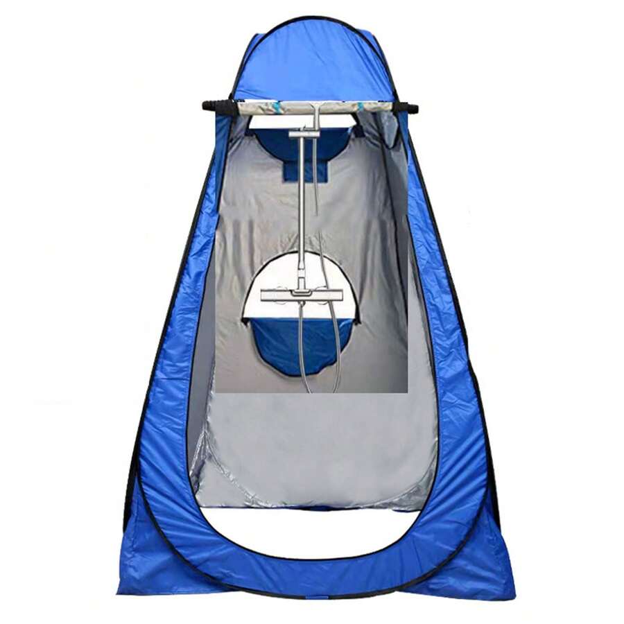 Outdoor Popping Shower Tent Easy Setup Beach Camping Hiking Portable
