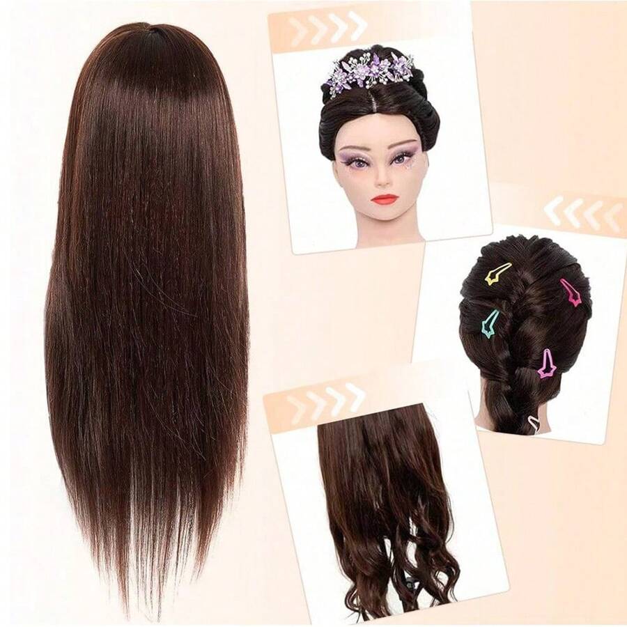 26 Inch Make Up Mannequin Head Cosmetology Manikin Practice Head With