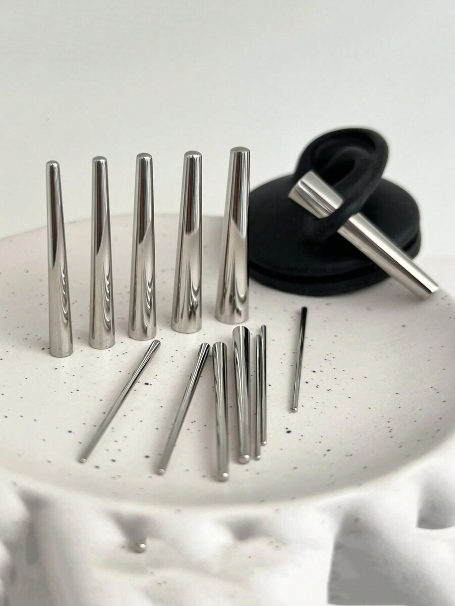 1PC 316L Stainless Steel Concave Taper Expander Stretching Kit Concave