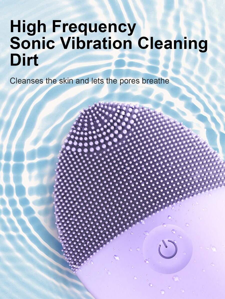 Silicone Face Brushes For Cleansing And Exfoliating, Waterproof