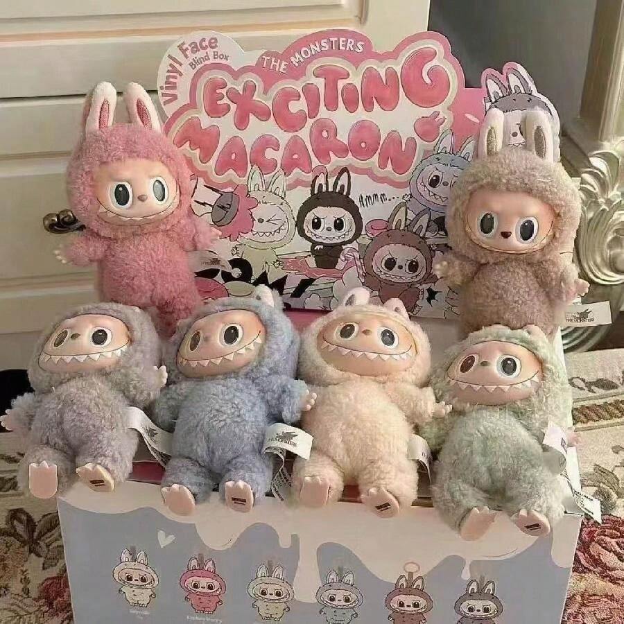 In Stock 1st Generation LABUBU THE MONSTERS Heartbeat Macaron Soft