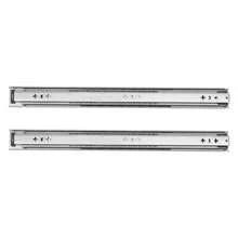 CNCEST 22 Inches Pair Drawer Slides Heavy Duty Fully Extension Ball Bearing Drawer Runners Slide Runner - Silver - View 5