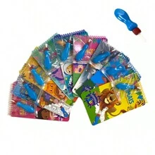 Kit 2 Books Surprises With Water Aquabook All Fun And Educational Books Ideal For Children! - 獨角獸+王子 - 查看 4