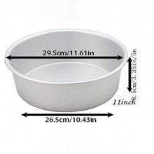 1 pezzo Stampo per torta chiffon antiaderente, multisize, in lega di alluminio, facile da sformare, adatto per raduni in famiglia e con amici