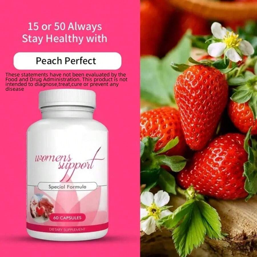 Women's Support Menopause Vitamin 60 Capsules Per Bottle Natural