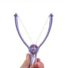 1 件/2 件/3 件/4 件/5 件-女性专用面部脱毛器，轻巧便携的脱毛工具，轻松去除上唇、下巴、面部或颈部的多余毛发，无痛便携手持防水线脱毛器 - 彩色 - 查看 8