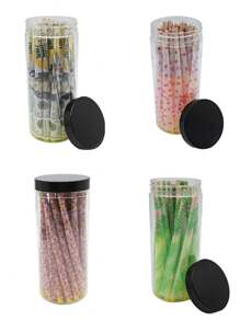 BROS 50 件/盒预卷大号卷烟纸锥体，4.33 英寸/110 毫米棕色卷烟纸，美元/怪物/美女，超薄天然慢燃卷烟纸，带过滤嘴、装载器和包装棒 - 密封罐，保鲜，带尖端和包装管，返校用品 - 彩色 - 查看 10