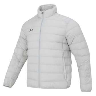 Under Armour Doudoune de sport pour homme, 90 % duvet, 10 % plumes, col montant chaud, doudoune de sport légère 23600804-009