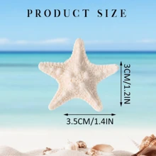 4pcs Set Elegant Starfish Hair Clips - Bohemian Resin Mermaid Tail Hair Accessories, Suitable For Women, Perfect For Beach And Ocean Themed Parties Halloween