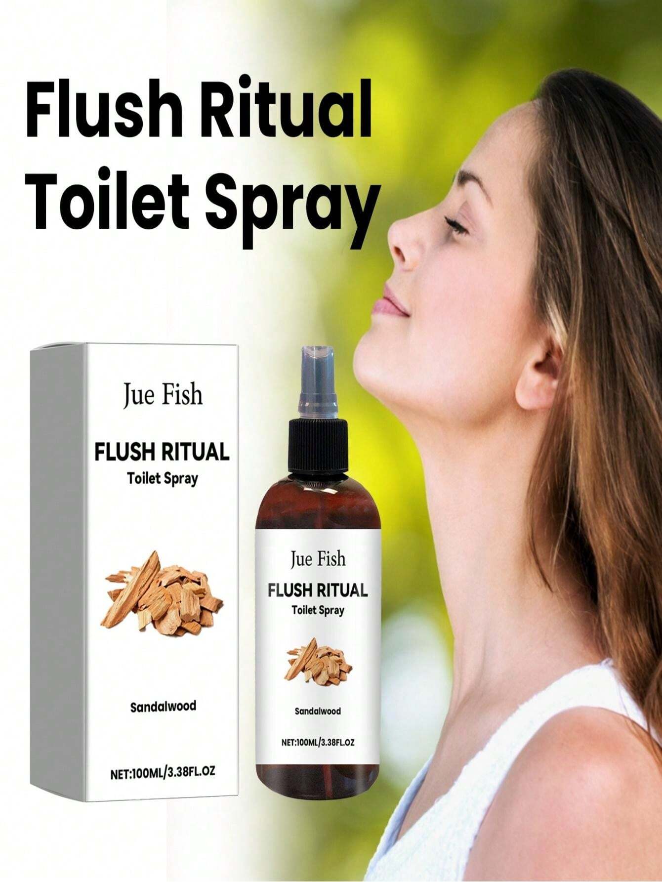 Fragrant And Fresh Toilet Spray Sandalwood Scent Bathroom Odor