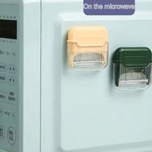 1 件磁性削皮器，家用多功能水果削皮器，蔬菜削皮器，便携易储存削皮器 - 顏色隨機發 - 查看 8