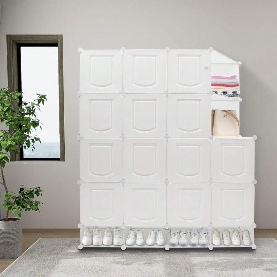 CNCEST LOYALHEARTDYBTG Plastic Cube Storage Organizer, Portable