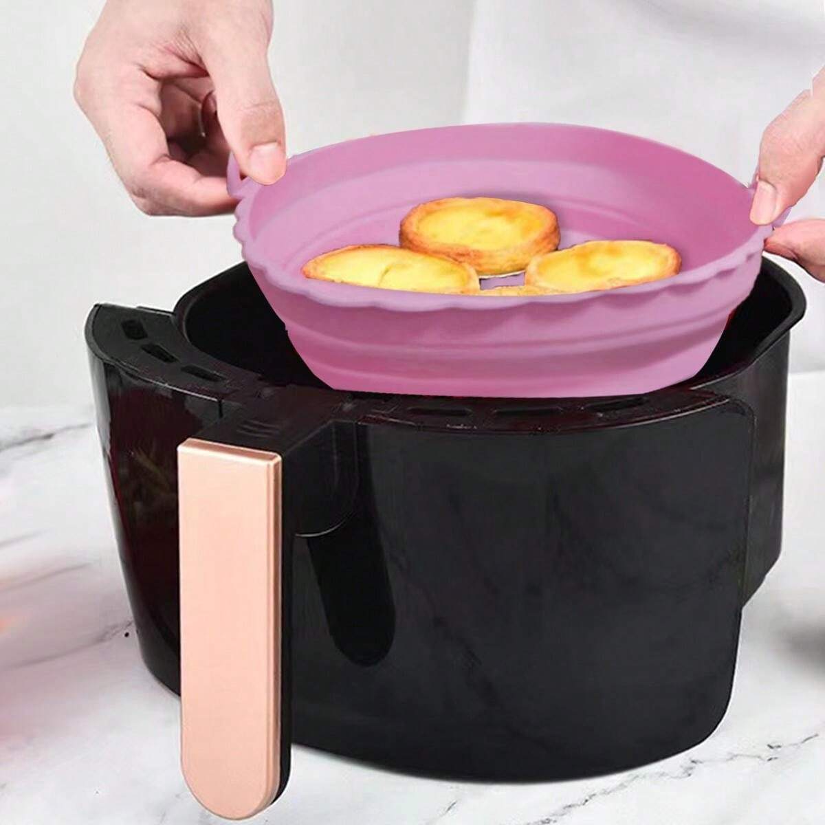 Air Fryer Silicone Pot Air Fryer Oven Accessories Replacement For