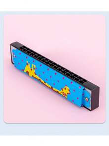 1 件创意 16 孔口琴，儿童的音乐伴侣。非常适合家庭娱乐、户外表演和音乐兴趣班。对于热爱音乐的孩子、节日或生日来说，这是一个绝佳的礼物选择（随机发货） - 彩色 - 查看 9