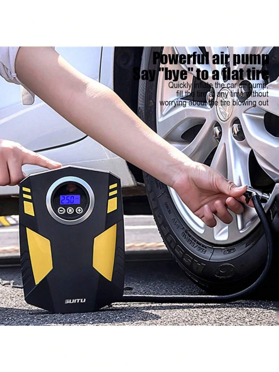 SUITU SUITU Tire Inflator Portable Air Compressor Tire Inflator For Car