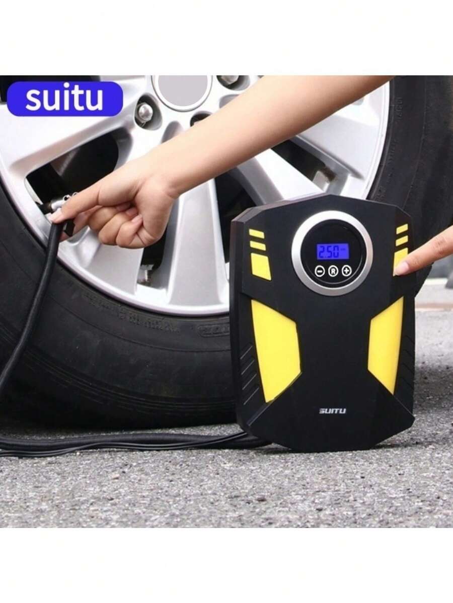 SUITU SUITU Tire Inflator Portable Air Compressor Tire Inflator For Car