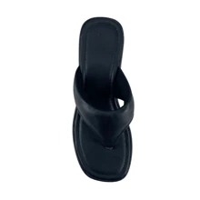 PLATFORM CLOG PLATFORM FLIP FLOPS FLAT HIGH PLATFORM COMFORTABLE SUMMER 2024 - màu đen - Xem 6