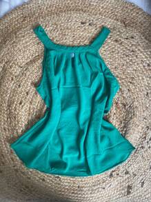 Nadia Modal Women's Dune Regade Blouse - 綠色 - 查看 1