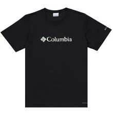 Columbia Men's Outdoor Casual Round Neck Short Sleeve T-Shirt, Logo May Vary In New And Old Models, Random Shipment