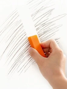 1 件除锈橡皮擦，适用于浴室、玻璃、厨房擦洗和清洁 - 橘色 - 查看 10