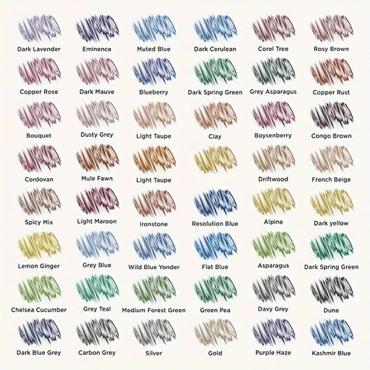 Ensemble de 48 crayons de couleur à l'aquarelle avec un bloc de papier