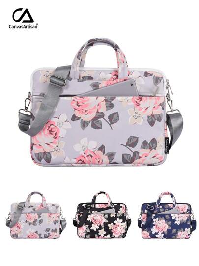 防水笔记本电脑包防震笔记本电脑内胆包带手柄适用于 Magic Book Surface Book Basics 笔记本电脑/保护套/手提包/平板电脑单肩包手提包 Ipad 包背包适合女性/男性/女孩/男孩/女性/男性学生适合 Mac Book Air/Pro11/13/14/14 6 英寸时尚防水/防震轻便书包适用于办公室旅行商务护士大学/学院必备圣诞节/父亲/母亲/教师礼物小学/初中/高中工作通勤外出带电脑隔层大容量便携简约多功能带拉链笔记本电脑配件内胆包