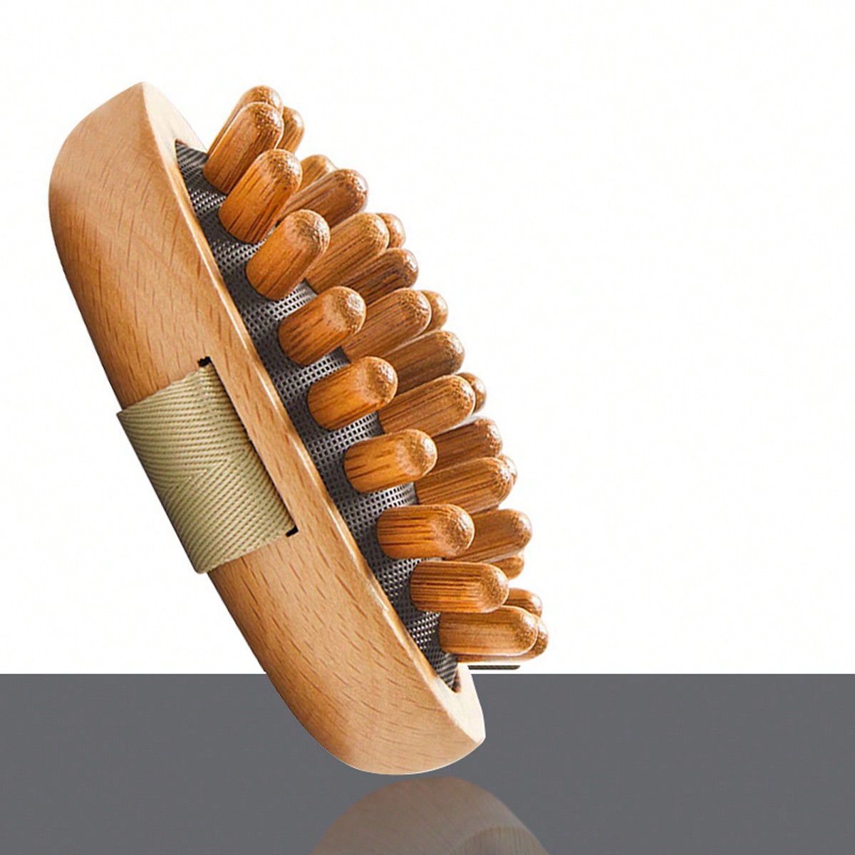 Natural Wooden Anti Cellulite Massager Wood Hand-Held Massager Body Brush Muscle Relax Sauna Spa Head Massage Brush,Hair,Hair Tools,Hair Care,School,Back To School,Travel,Travel Essentials,Home Essentials,Spa,Massage Tool,Massage,Massager,Spa