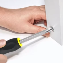 12PCS Juego de Desarmadores-Destornilladores de Precisión Extraíble Profesional Magnética Kit de Herramientas de Reparación para Computadora Móvil Teléfono Inteligente Consola de Juegos  Kit de Destornilladores Desarmadores Craftsman juego de destornilladores profesionales de agarre de cojín (12piezas) - Negro - Ver 9