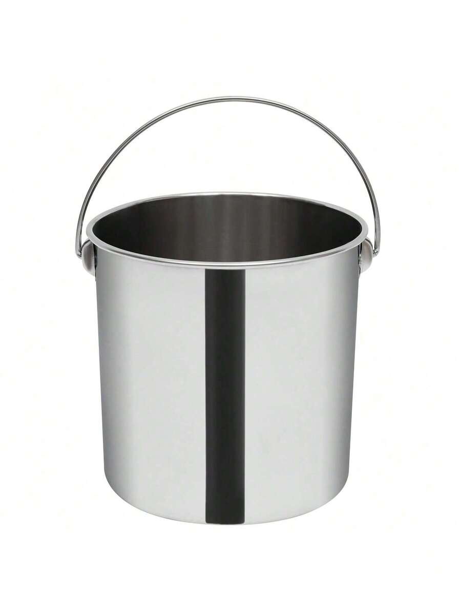 ZhdnBhnos 20L Extra Thick Stainless Steel Barrel Bucket Food Tank Water