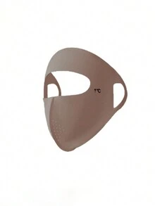 1 件装女士无缝保暖面罩，骑行防紫外线滑雪面罩，冬季面罩 - 彩色 - 查看 5