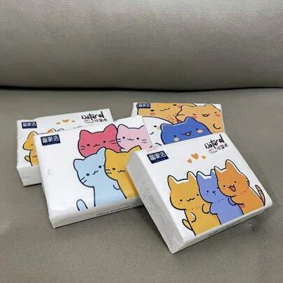 150sheets/Pack, Thickened Premium Tissue, Facial Tissue, Napkins Paper, Tissue Paper, Durable Absorbent Tissue, For Home Dorm Office Company Outdoor, Cleaning Supplies, Cleaning Tool