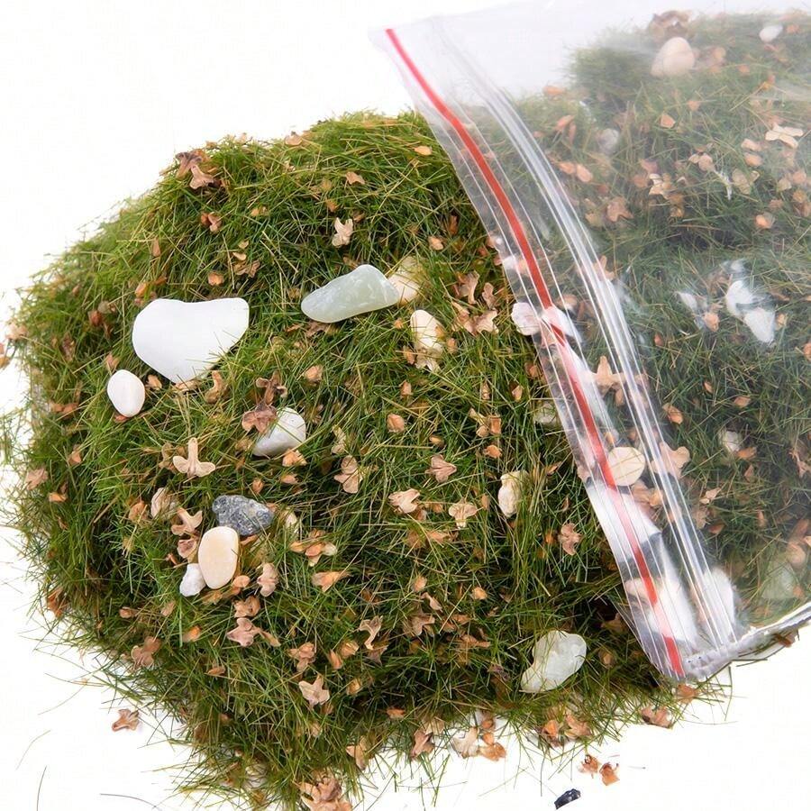 30G DIY Model Train Grass Railway Tree Foliage Leaves For Ho Scale