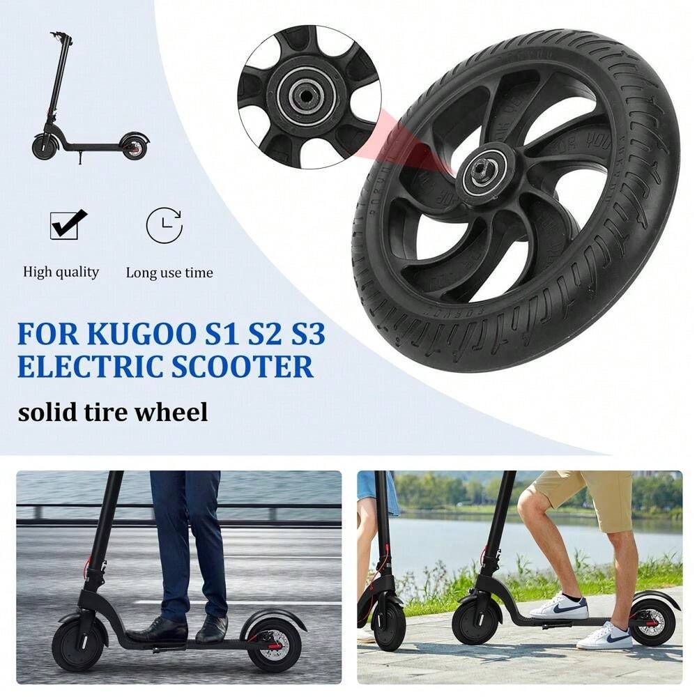 8Inch Solid Tire With Bearing Replacement Parts For Kugoo S1 S2 S3