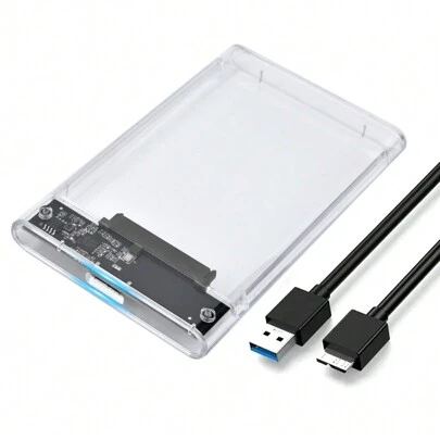 MEFENY Gabinete Carcasa Disco Duro 2.5 Usb 3.0 Sata Case Externo