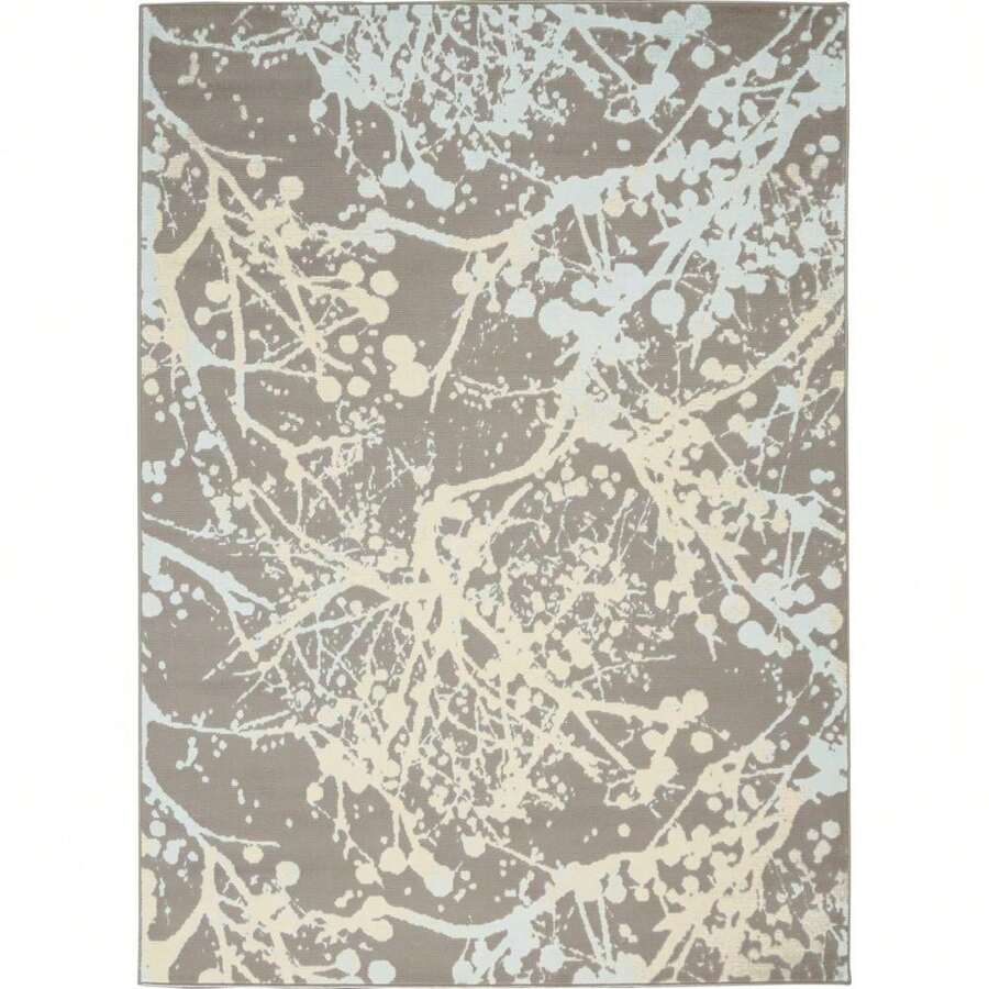 Rug Marketplace Jubilant 4' X 6' Grey Modern Indoor Rug - Grey - View 1