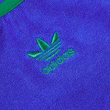 Adidas Originals Áo ba lỗ crop top Terry nữ 2024, Áo ba lỗ thường ngày JH0620 - Màu xanh lam - Xem 4