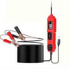 Multi-Function Automotive Circuit Tester 3.5-36V Automotive Multi-Function Drive Tester Automotive Electrical System Tester Trailer Light Tester Digital Multi-Function Automotive Circuit Tester 3.5-36V Automotive Multi-Function Drive Test Pen Automotive E - Red - View 4