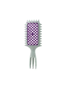 1 Piece Of Curly Hair Brush Brushing Hair Brush, Curly Hair Style Brush, Breathable Shaping And Styling Curly Combing, For Blowing, Shape And Combing, Suitable For Women And Men To Reduce Pulling And Curling Separation Separation And Curling Separation, Hair Brush, Comb, Hair Tools, Hair Products And Accessories For Barber Salon Beauty Travel Essentials,Back To School,Travel Holiday Essentials,Hair Accessories For Women