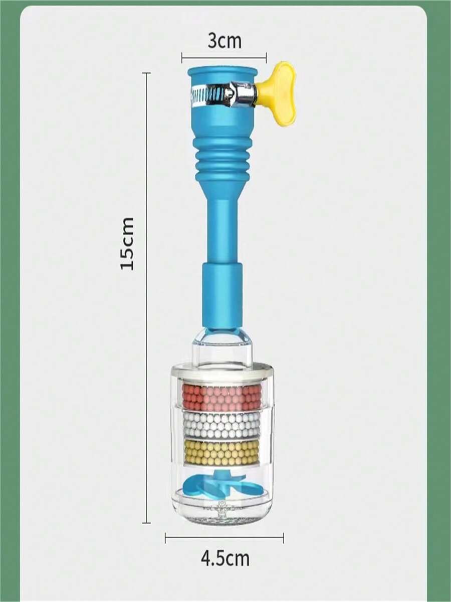 Universal Faucet Dismantling And Washing Splash Shower Filter Cotton