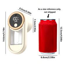 1 Máy cắt tỉa lông xù bằng điện ABS tiên tiến, Màn hình hiển thị kỹ thuật số, Hộp đựng lông xù trực quan, Máy cắt tỉa lông xù sạc lại loại C Màn hình hiển thị kỹ thuật số Hộp đựng tóc tích hợp Máy cắt tỉa lông xù thích hợp cho quần áo mùa thu và mùa đông Học sinh Quà tặng trở lại trường Quà tặng Giáng sinh - Nhiều màu - Xem 2