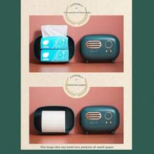 Caja creativa para toallas de papel, caja de pañuelos de estilo retro lujoso para el hogar y restaurante, soporte y caja de almacenamiento para el control remoto, caja de pañuelos faciales linda para niñas, caja de almacenamiento multifuncional, artículos para el hogar, mesa, decoración del hogar, organización y almacenamiento del hogar, decoración de dormitorio, utensilios de cocina, organizador de cocina, viaje, vacaciones, portanachos, reunión familiar festiva, para el hogar, la cocina, el dormitorio, la sala de estar, el comedor, accesorios decorativos para el hogar, caja decorativa, regalo de boda para mujeres, imprescindible para viajes y vacaciones de verano. - Multicolor - Ver 6