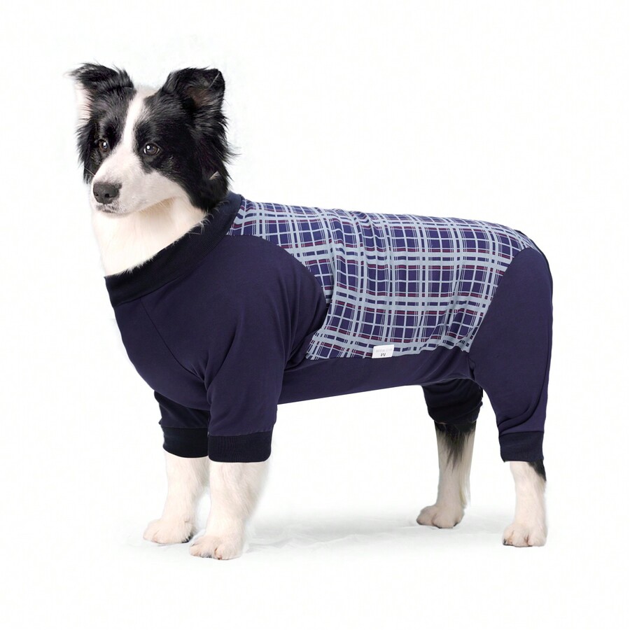 FourLegged Pet Recovery Gown, AntiLicking Wound HighElastic