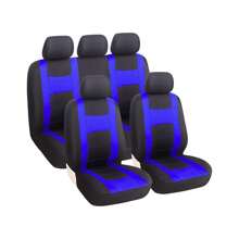 Uego De Fundas Para 5 Asientos De Automóvil 9pzs - Azul - Ver 1