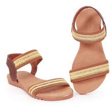 Girls' Sandals Comfortable, Lightweight For Everyday Outings - Rỉ Nâu - Xem 4
