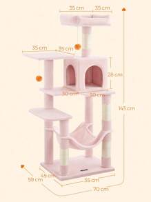 Feandrea Cat Trees & Condos - Bụi hồng - Xem 5
