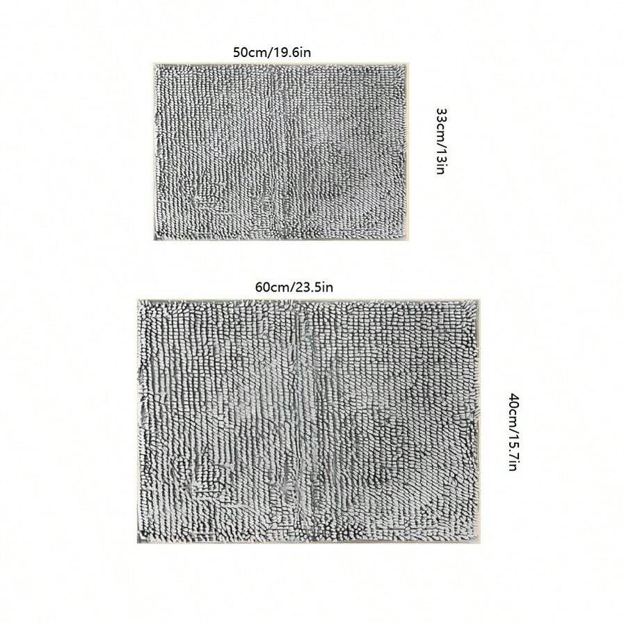 グレーのシェニールモルモット寝床、再利用可能な小動物モルモットベッド、フリース製モルモットおしっこパッド吸収性、洗濯可能なペットソフトな
