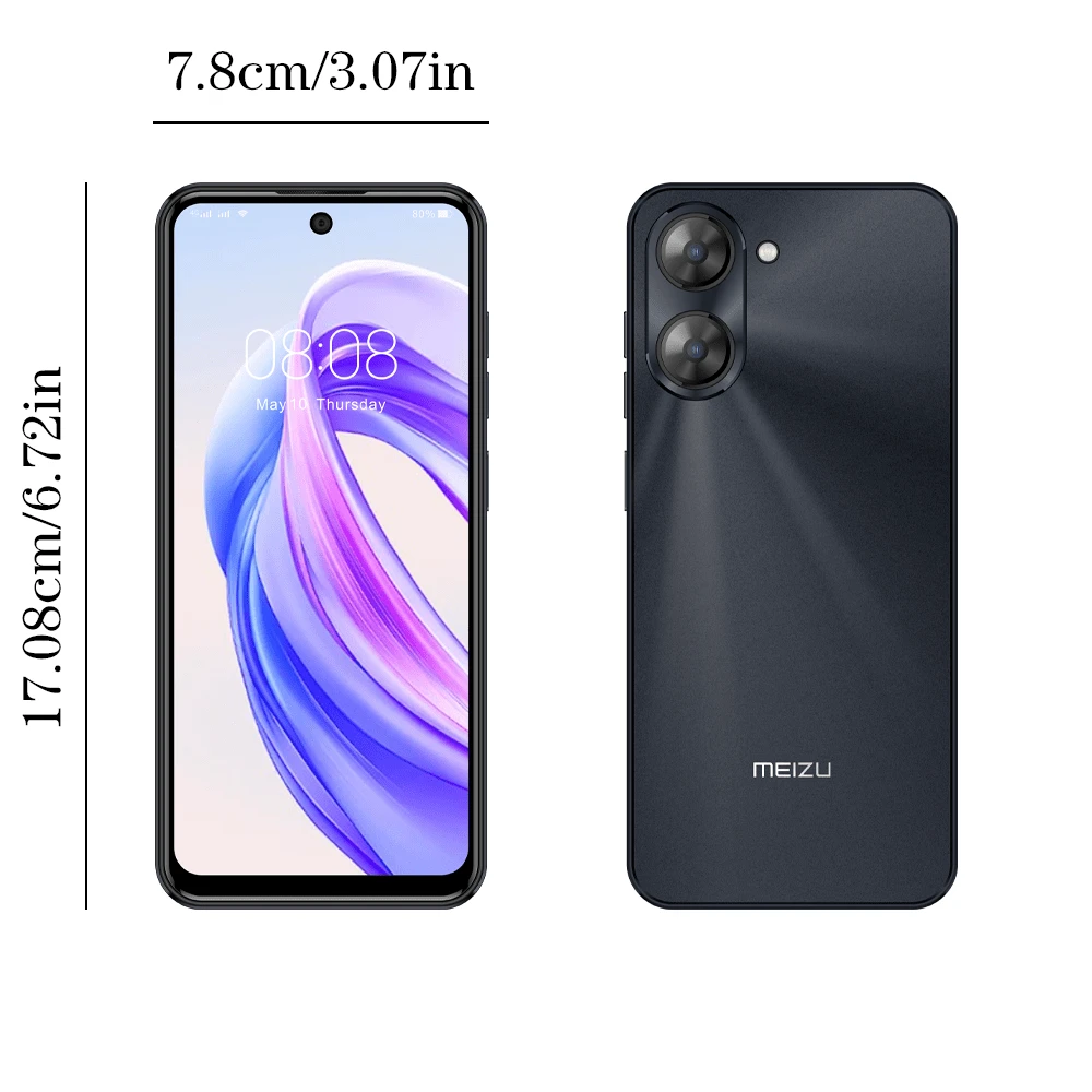 Smartphone MEIZU Mblu21, Android 14, CPU T606, 4+64GB, display da 6,79 ...