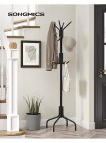 SONGMICS Coat Racks - Black - View 1