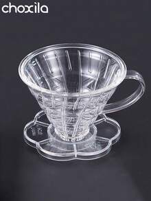 choxila 1 cái phễu lọc cà phê trong suốt, Bộ lọc cà phê, Máy pha cà phê Pour Over V01/V02, Cốc lọc cà phê có thể tái sử dụng, - Bộ lọc cà phê - Xem 6